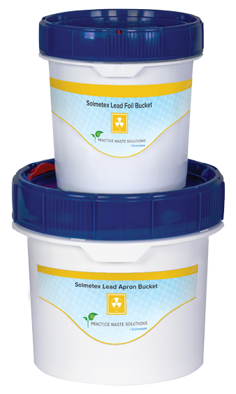 Solmetex Lead Buckets for Dental Offices