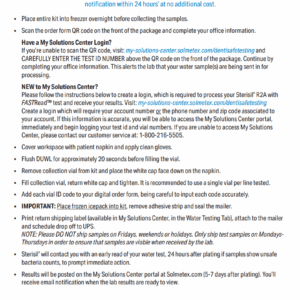 Sterisil R2A with FASTRead™ Mail-In Waterline Test - Image 2