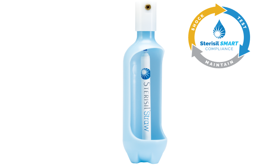 Sterisil Straw - shock, Test, Maintain
