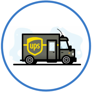 UPS truck icon