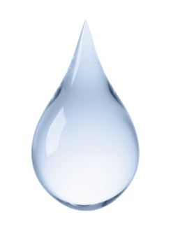 a single water droplet