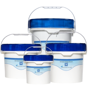 Four Amalgam Buckets
