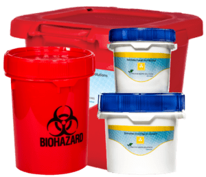 NXT Lead Biohazard Container Kit