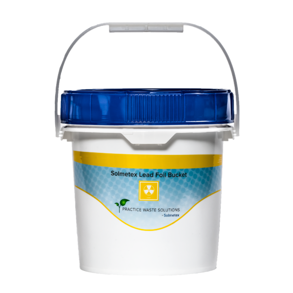 Solmetex Lead Foil Bucket