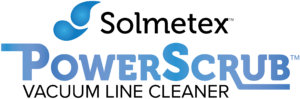 PowerScrub and Solmetex Logo