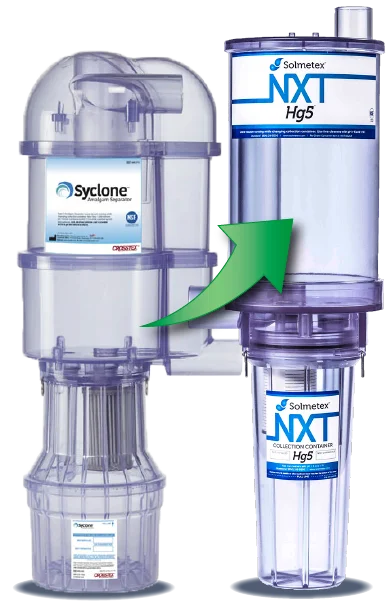 Solmetex Syclone NXT Hg5® Amalgam Separator