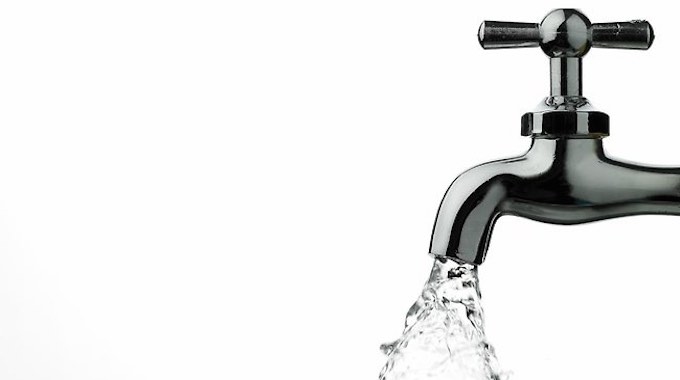 Faucet with water