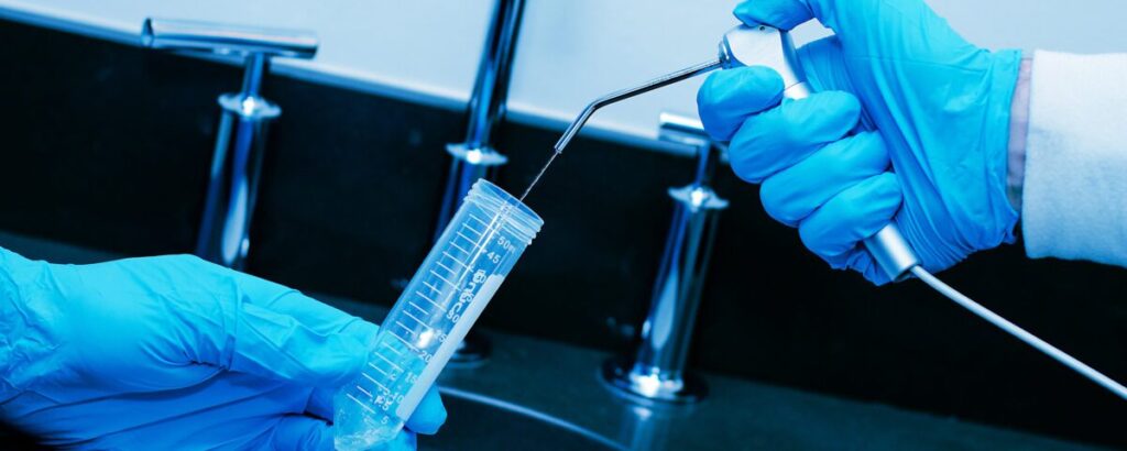 test dental unit waterlines