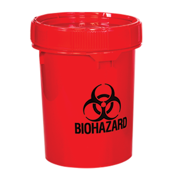 Biohazard/Sharps Container- 20 Gallon Item #PWS-BH-20