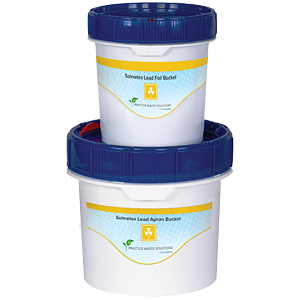 Stacked lead buckets