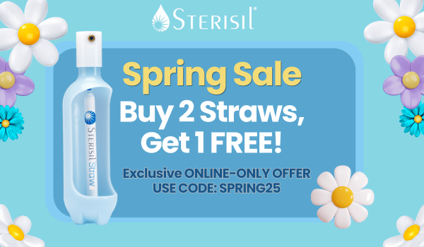 Sterisil Straws Spring Sale
