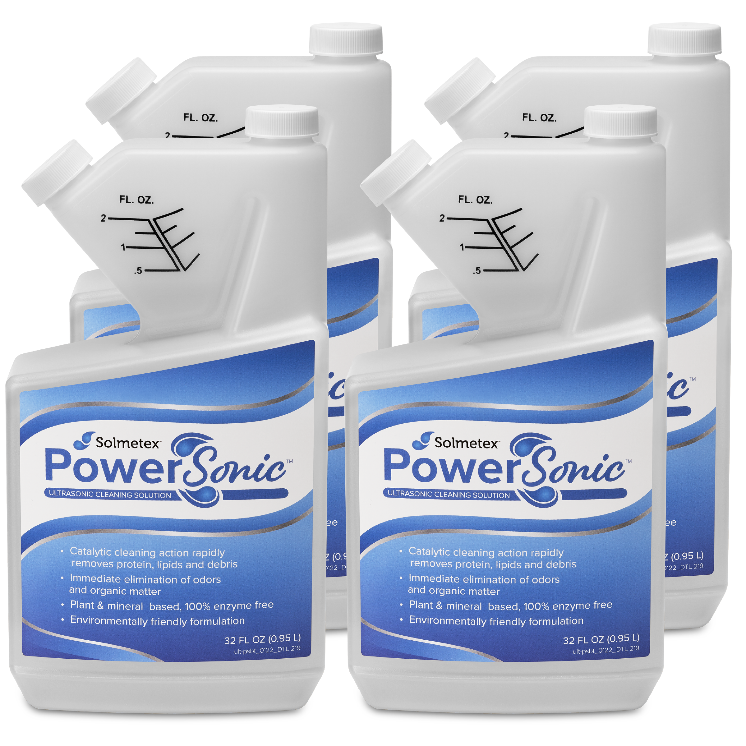 PowerSonic Ultrasonic Cleaning Solution Case Kit