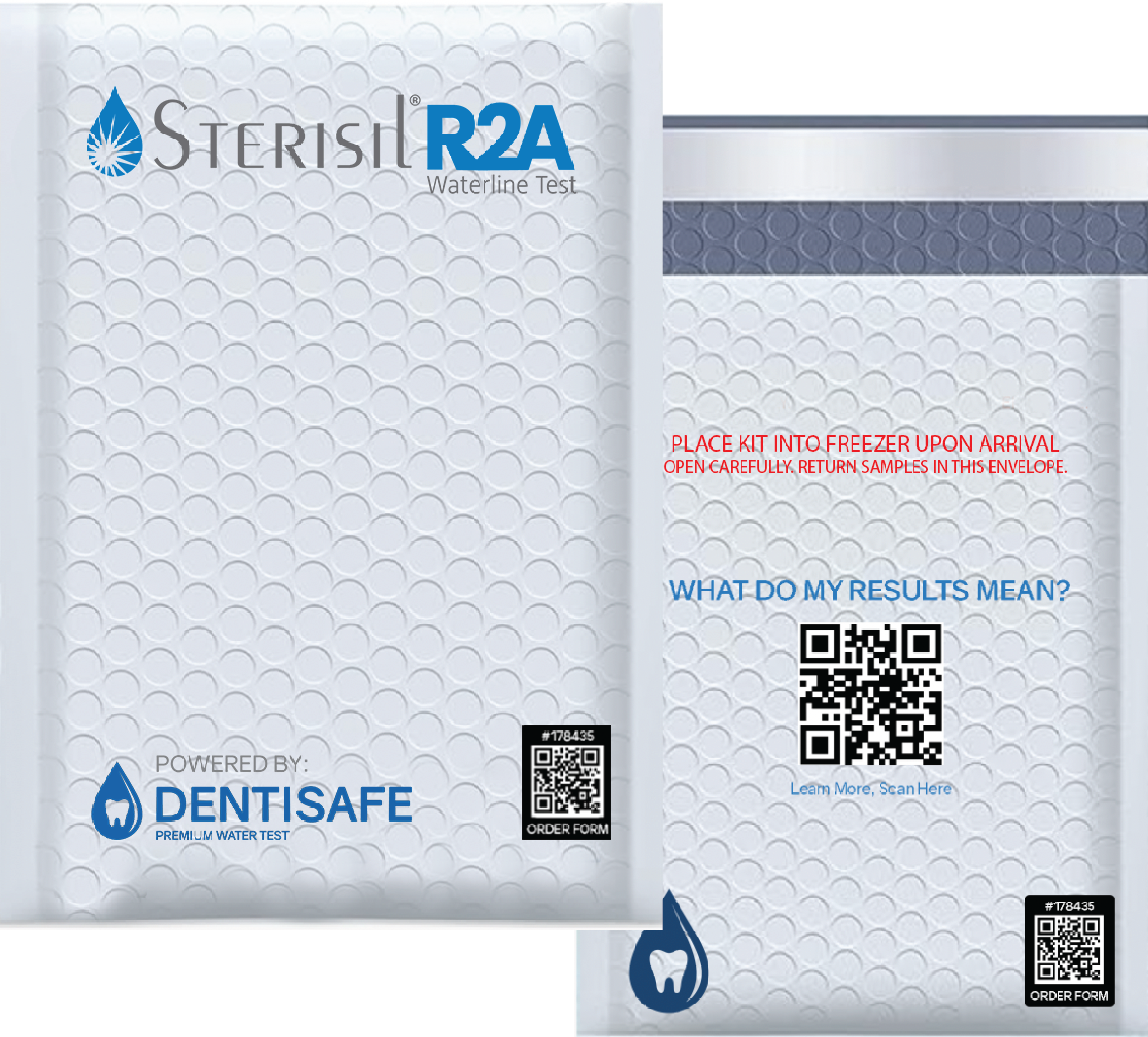 Sterisil R2A Waterline Test Kit Package