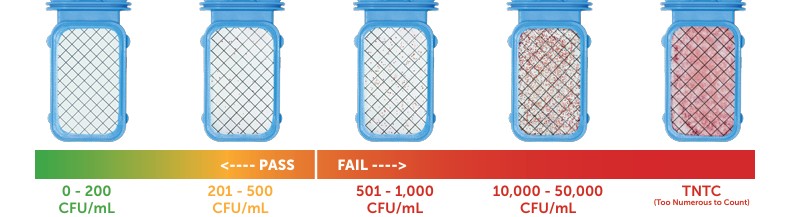 Paddle test results are confusing because it's difficult to discern which grouping a paddle resides in.